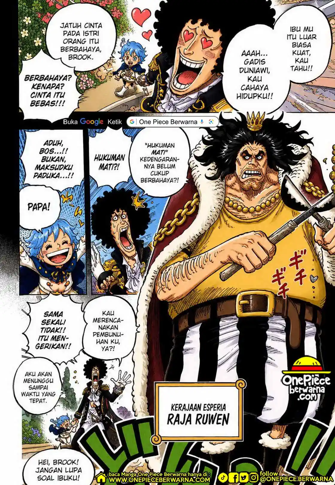One Piece berwarna 1183 1184 1185 bahasa indonesia
